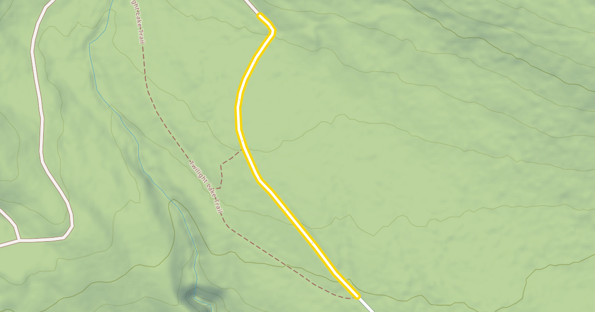 Map preview of Forest Road 5480
