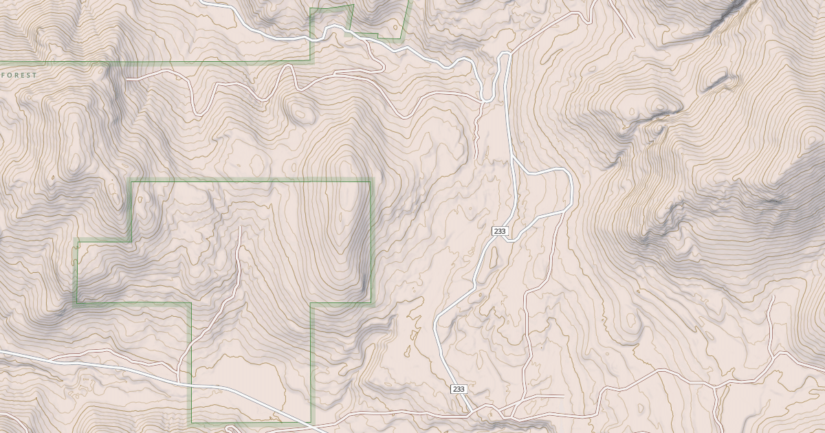 Map preview of OBRIEN CREEK
