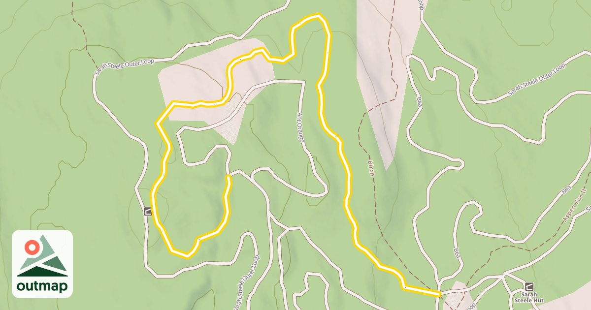 Map of Ant Blue