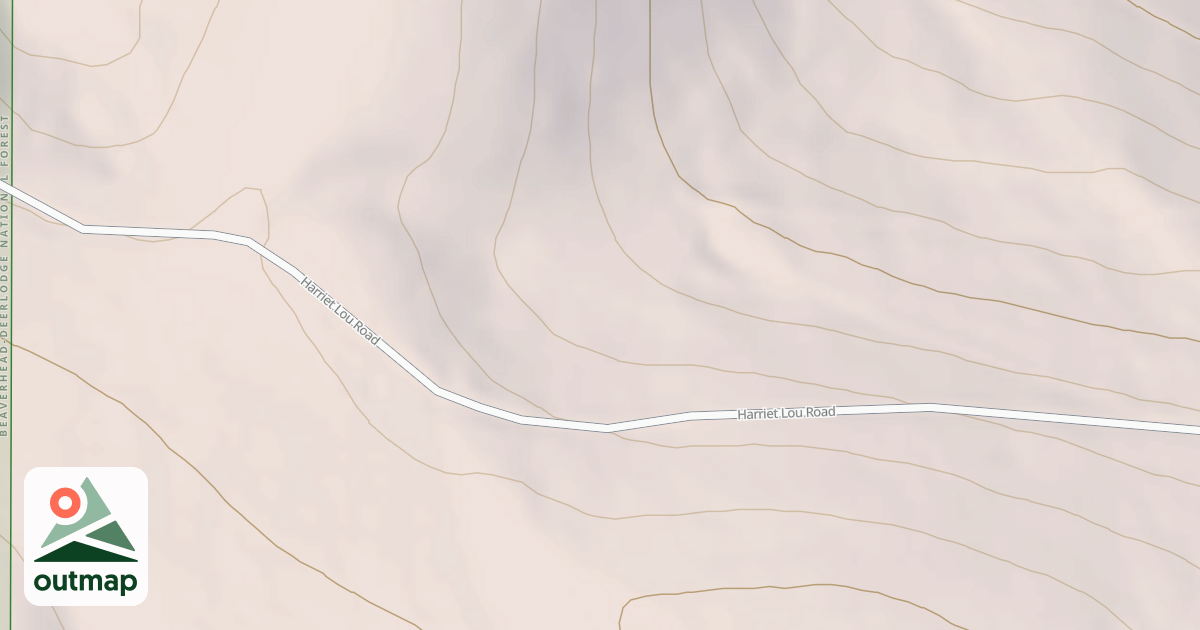Map of BLM National GTLF Public Motorized Roads 3950a8ce-d514-4814-b2a6-098fe0280c5e