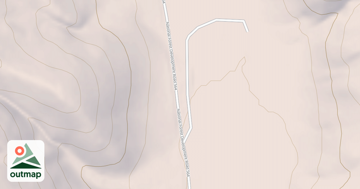 Map of LAKE FORK C G
