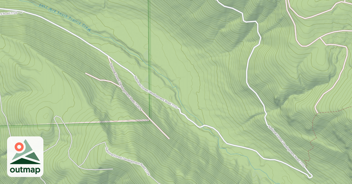 Map of UPPER CLEARWATER