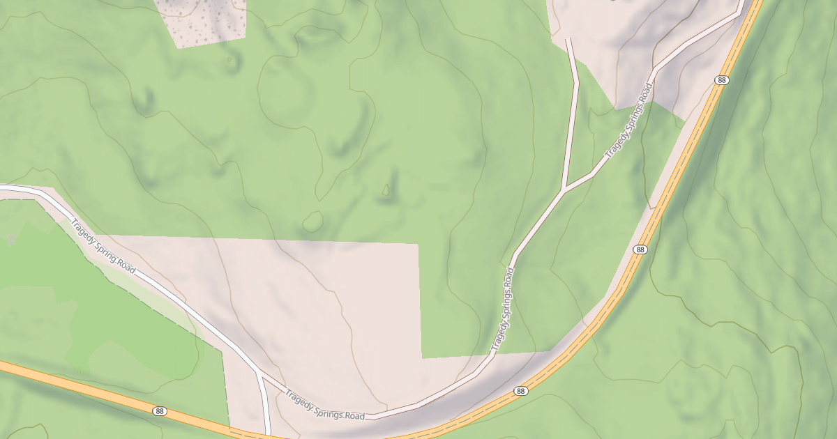 Map preview of TRADGEDY SPRINGS PICNIC