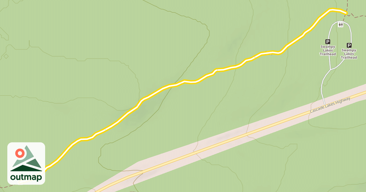 Map of Swampy-Dutchman Trail #40