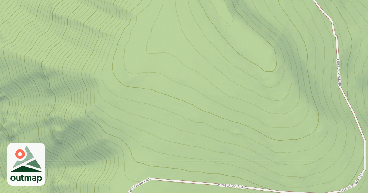 Map of USFS Motor Vehicle Use Map Roads {58CB9C91-00B8-4B8B-B8BA-A4CC574510CE}