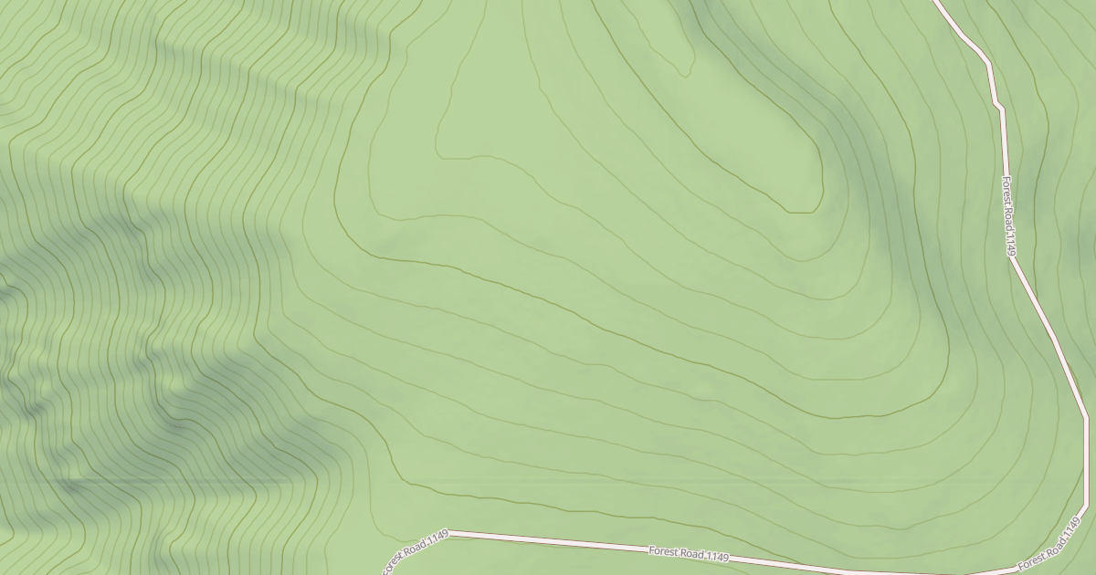 Map preview of USFS Motor Vehicle Use Map Roads {58CB9C91-00B8-4B8B-B8BA-A4CC574510CE}