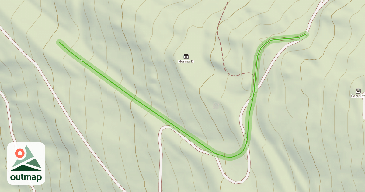 Map of Carrelet