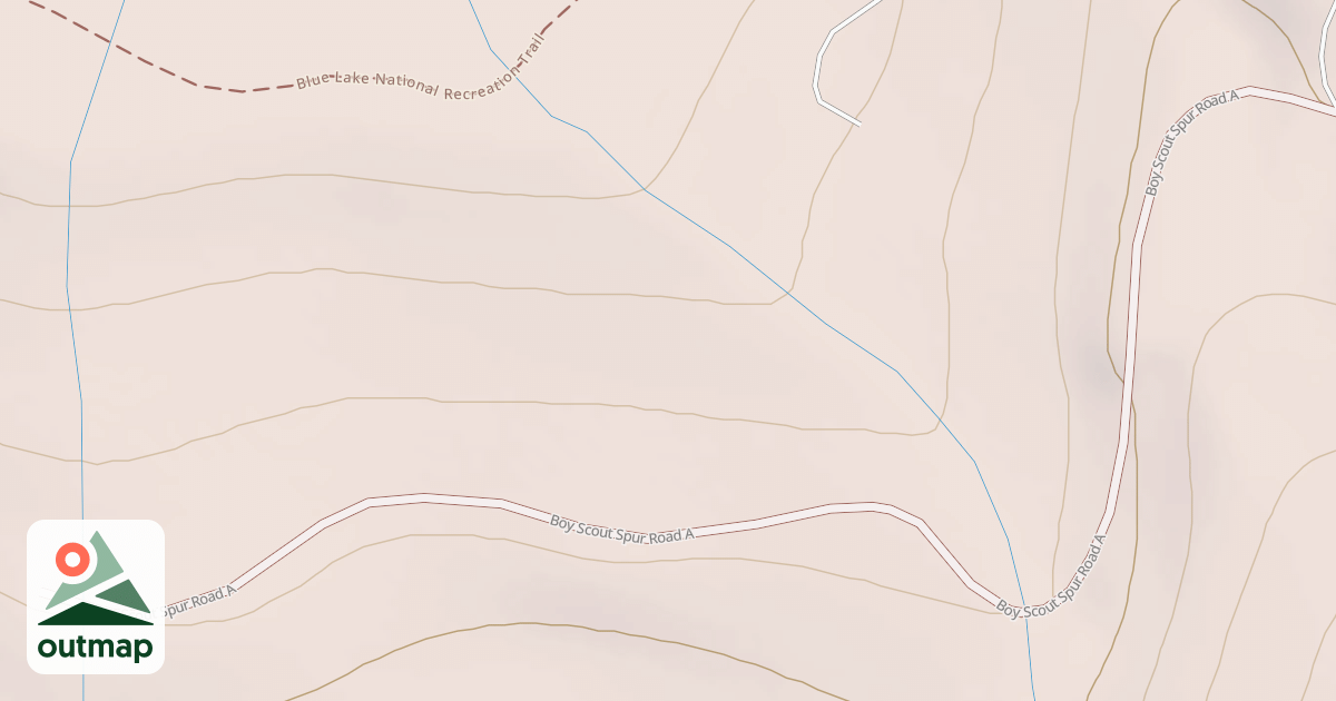 Map of BOY SCOUT SPUR