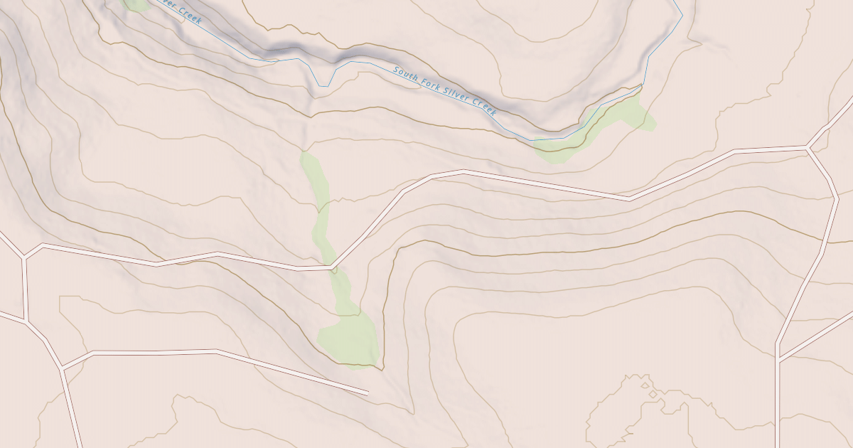 Map preview of ATHERTON FLAT EAST