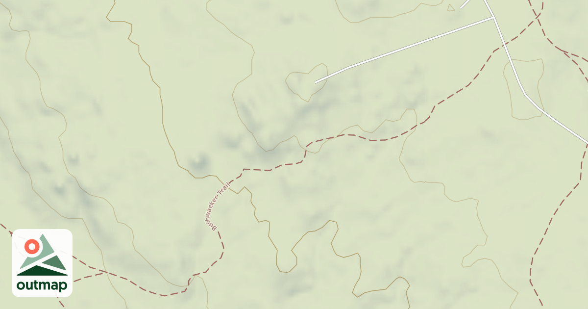 Map of Bushwacker Trail
