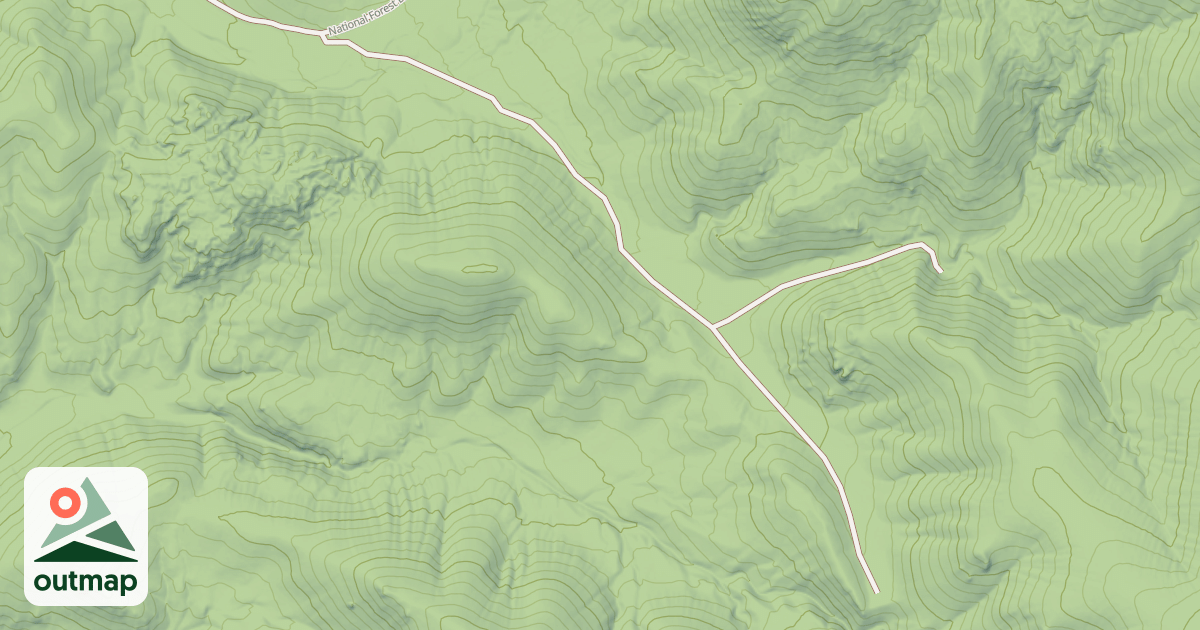 Map of EAST MARIPOSA
