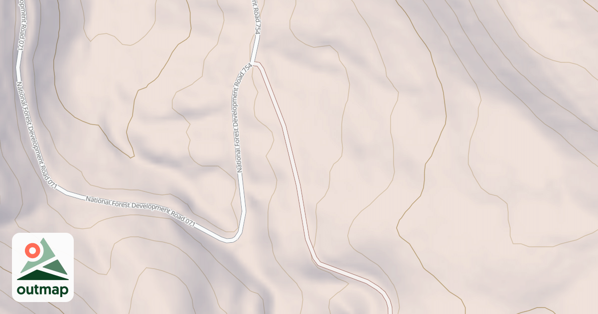 Map of FLETCHER BUTTE