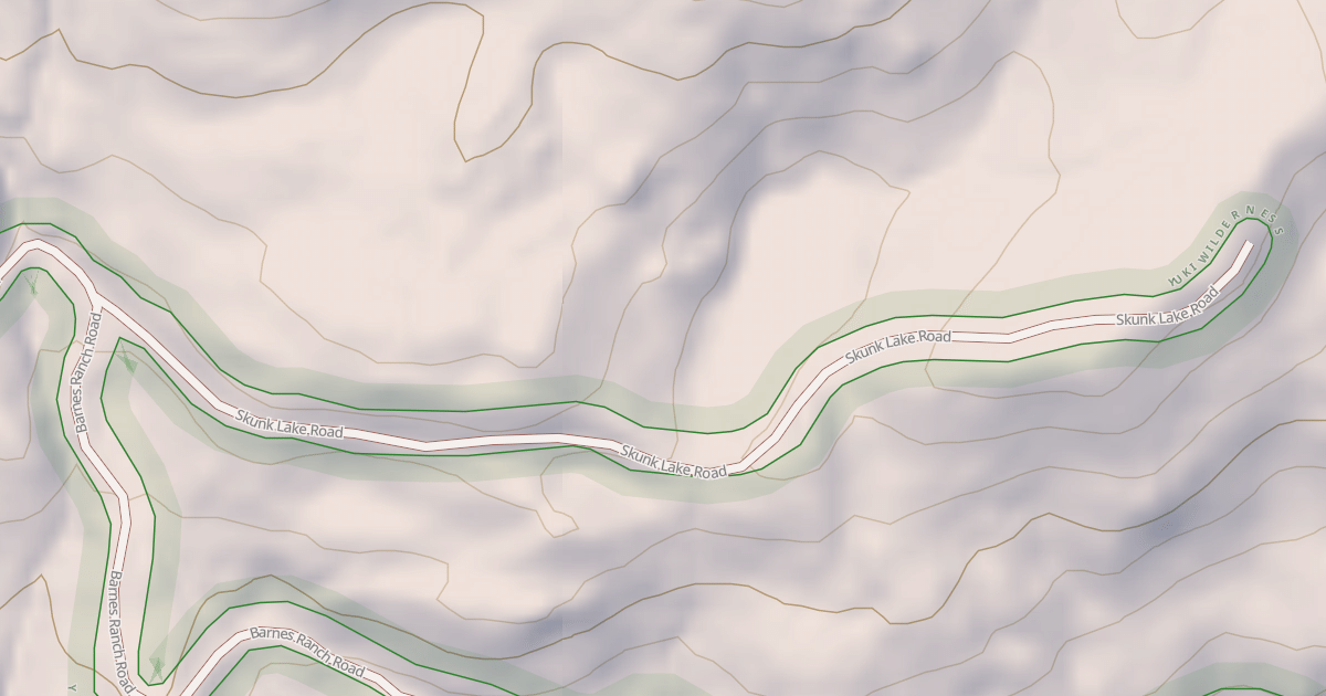 Map preview of SKUNK LAKE