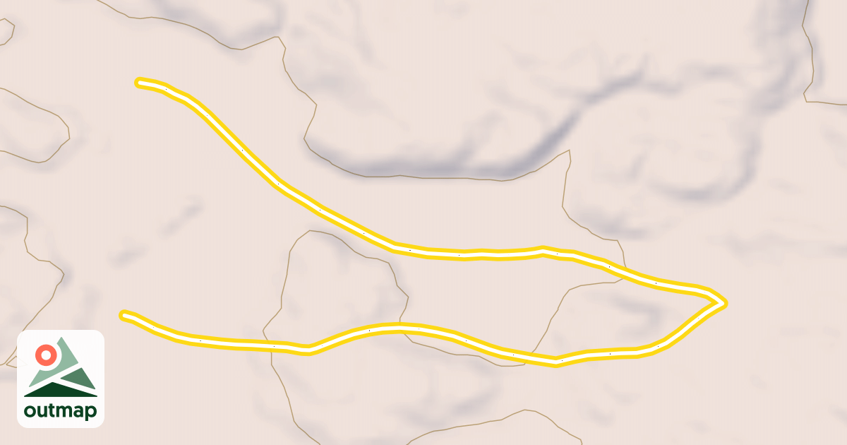 Map of Blue Trail