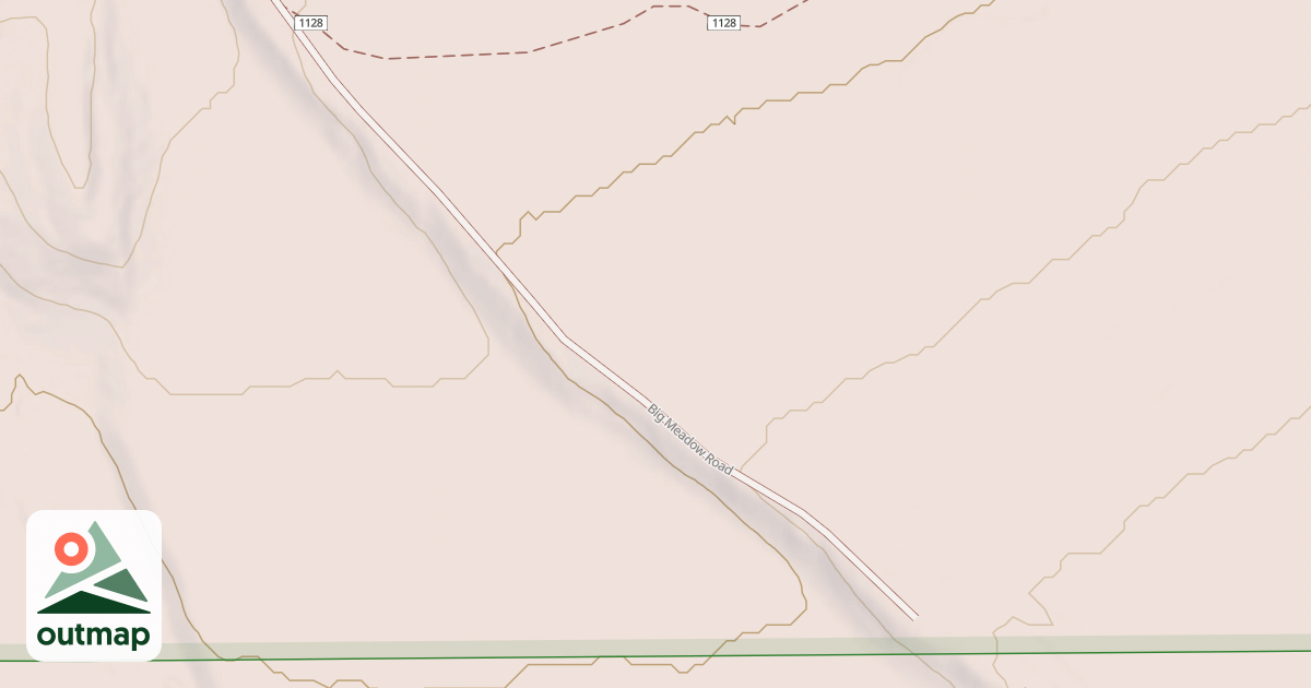 Map of BIG MEADOW