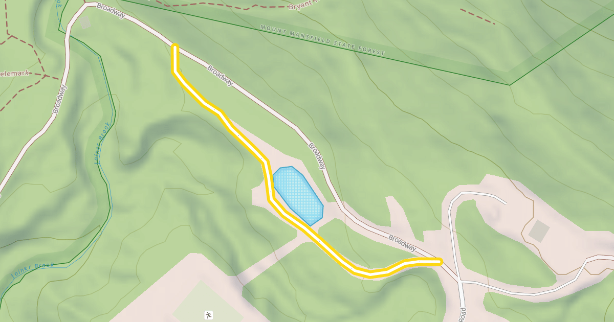 Map preview of Pond Loop