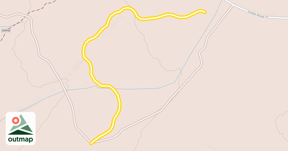 Map of Up Everitt