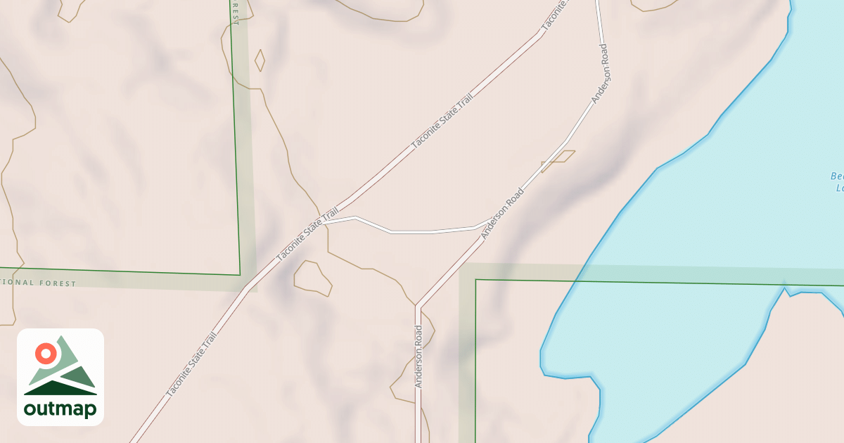 Map of GODLEVSKE SPUR B