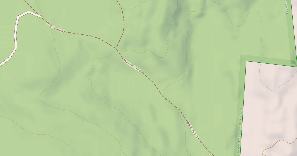 Map preview of Wales Road