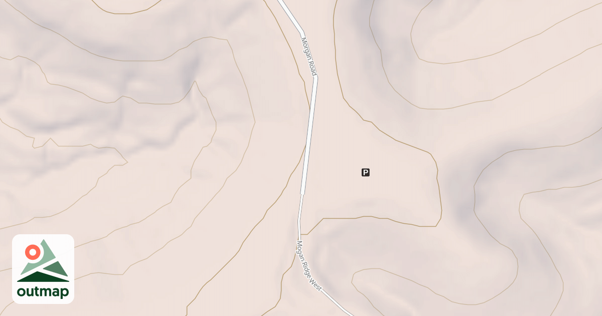 Map of MOGAN RIDGE