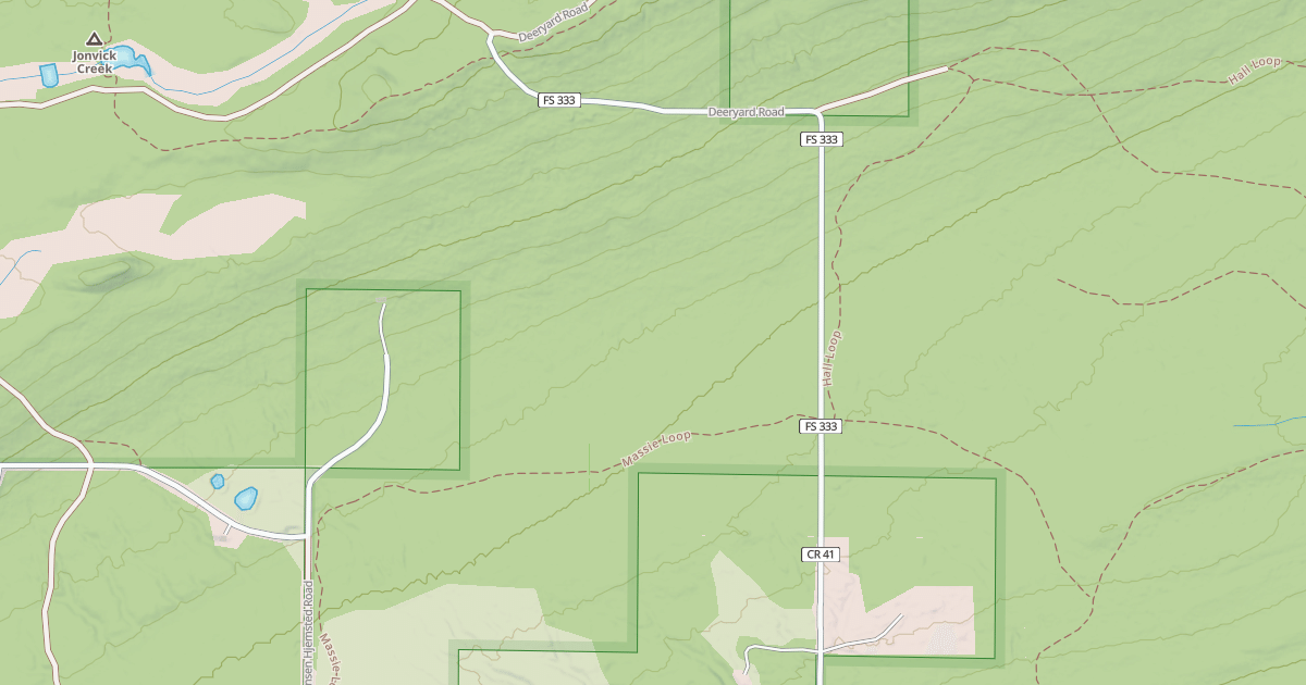 Map preview of DEERYARD