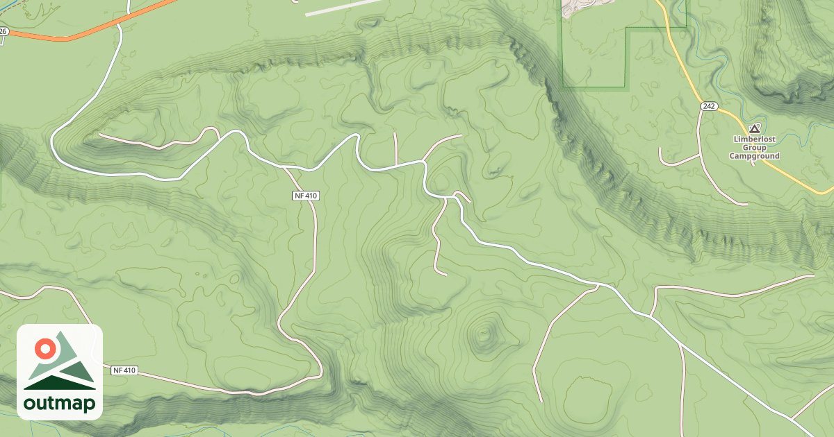 Map of FOLEY RIDGE