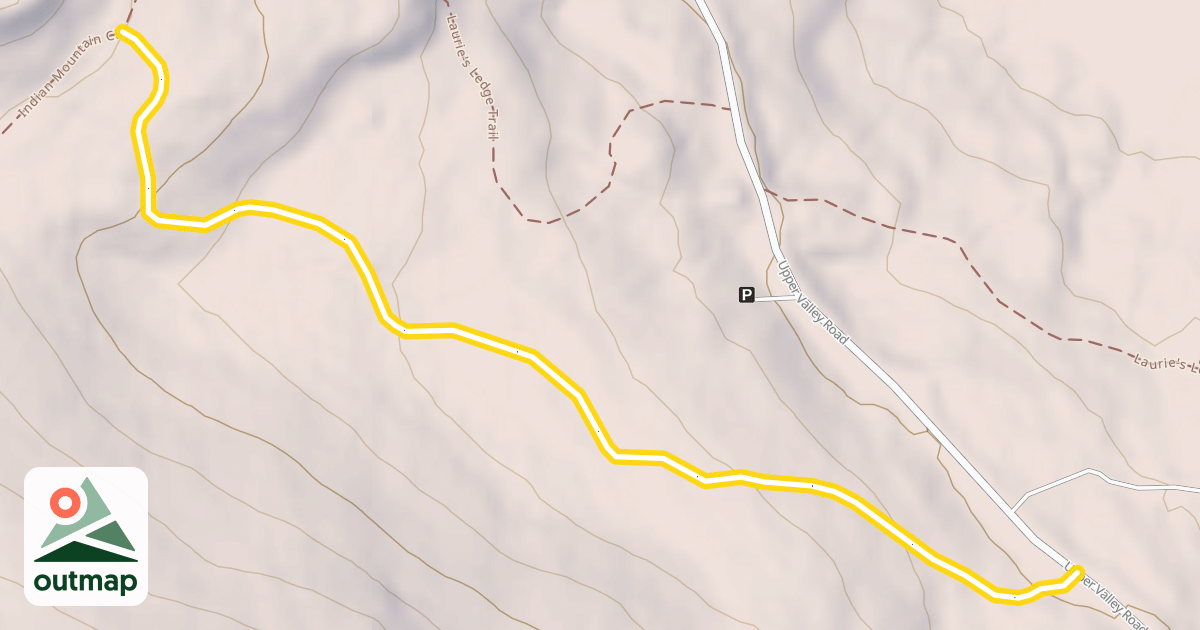 Map of Indian Mountain Circuit