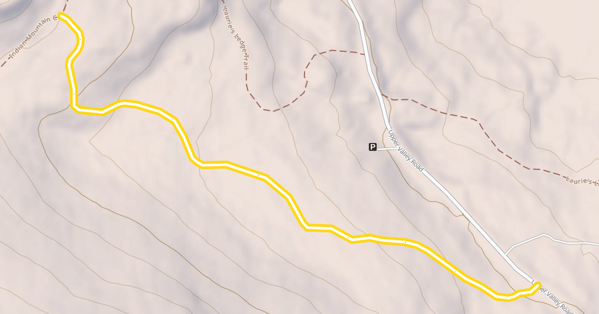 Map preview of Indian Mountain Circuit