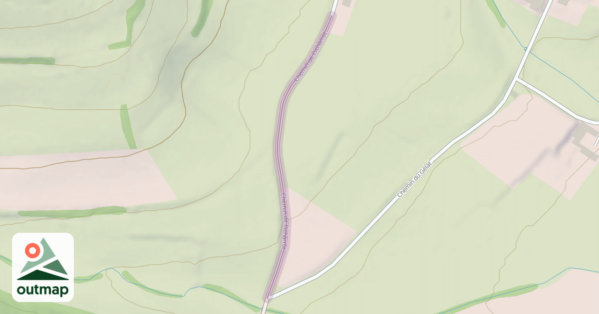 Map of Chemin de Picharrot