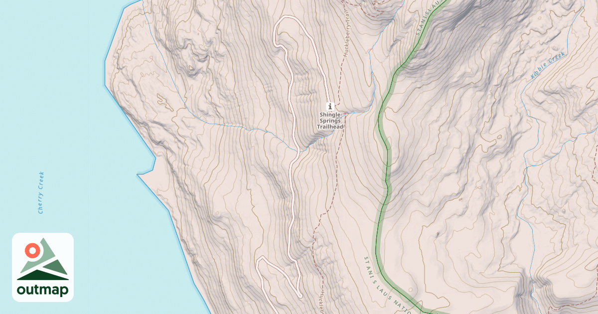 Map of COTTONWOOD RD