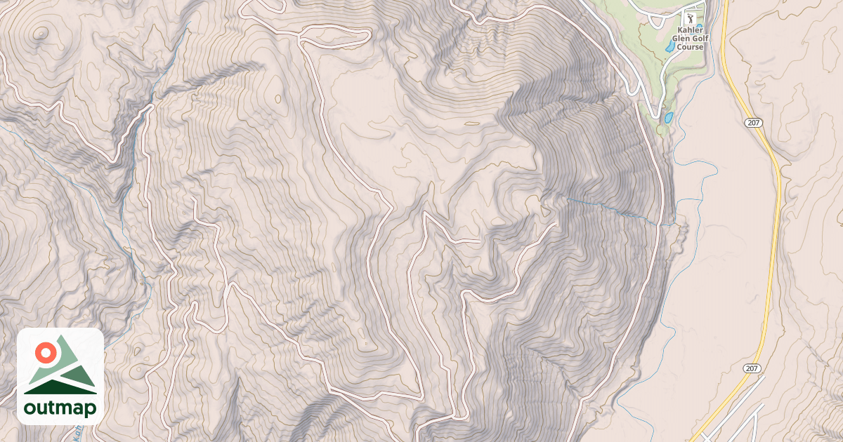 Map of BIG TIMBER FLAT