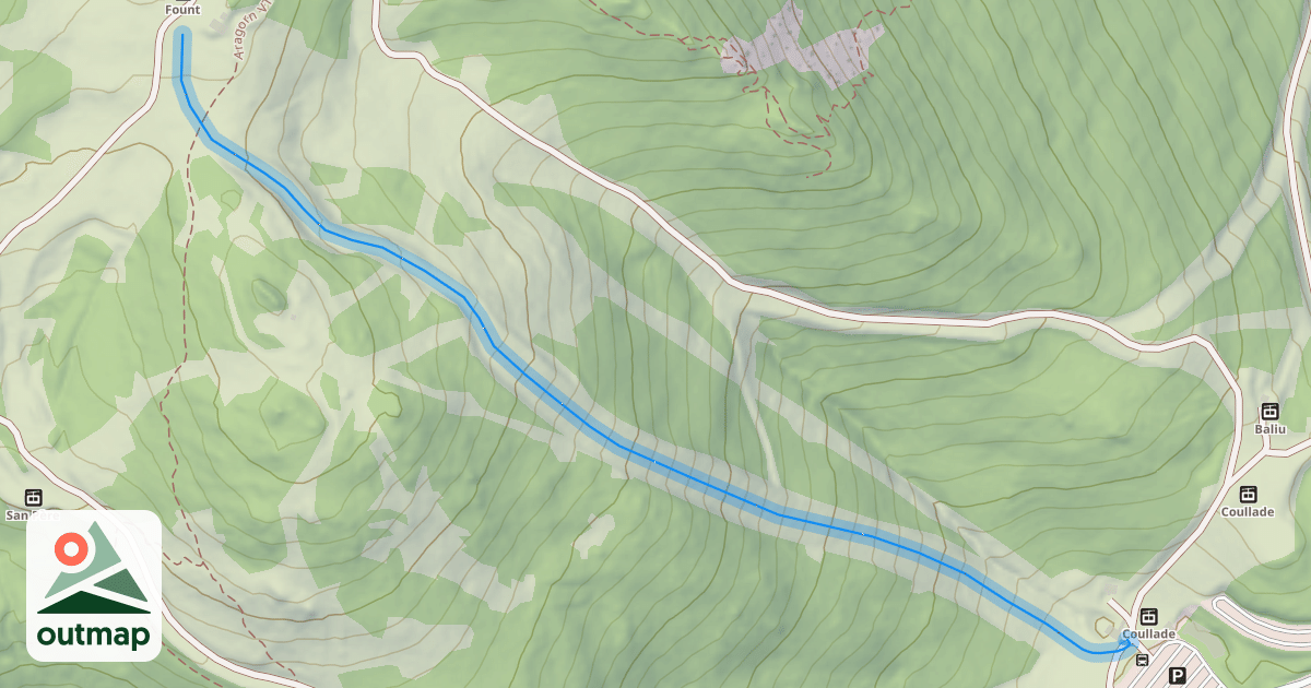 Map of Courbas