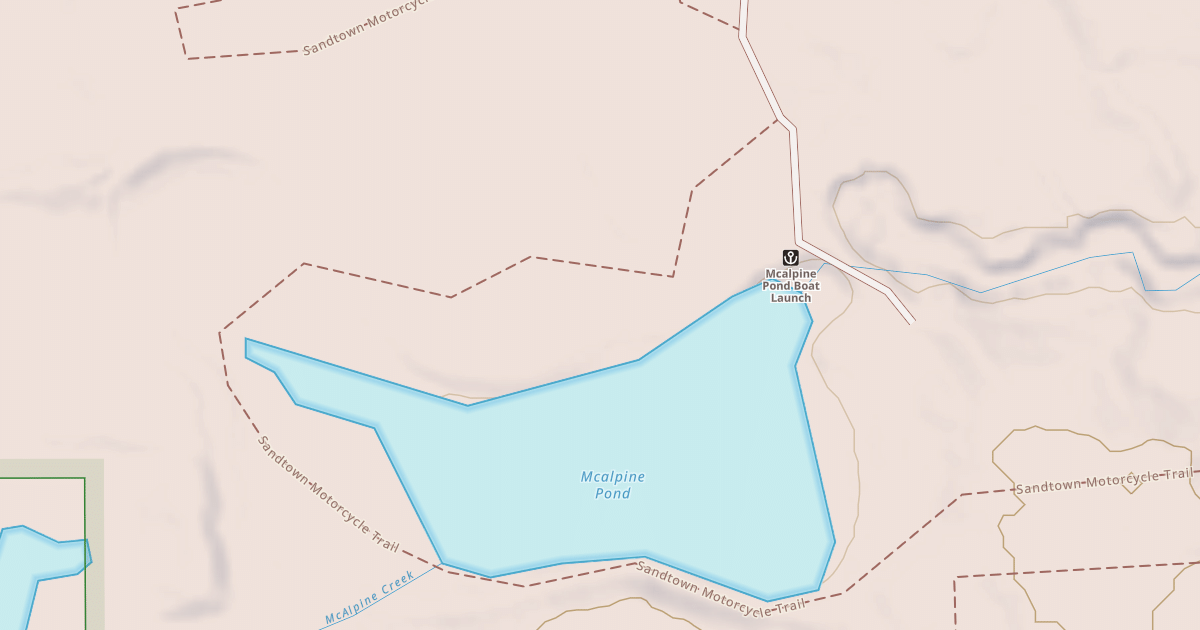 Map preview of Sandtown Motorcycle Trail