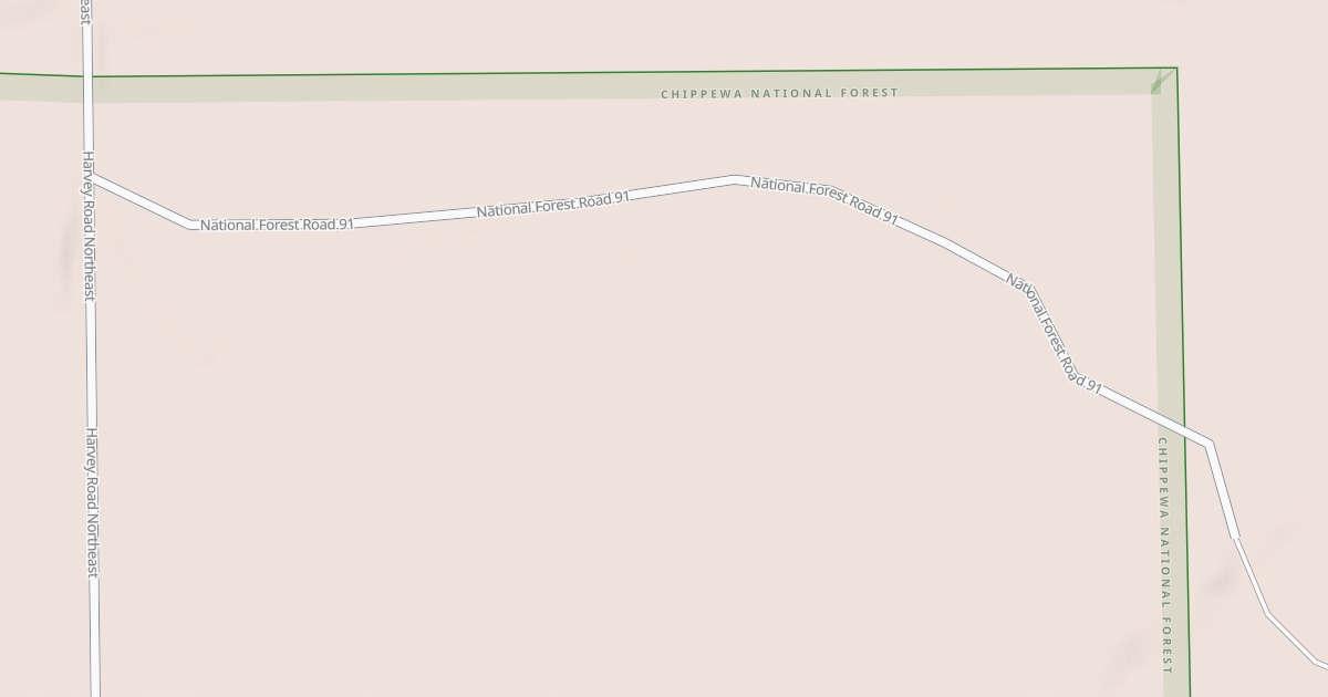 Map preview of HARVEY ROAD SPUR A