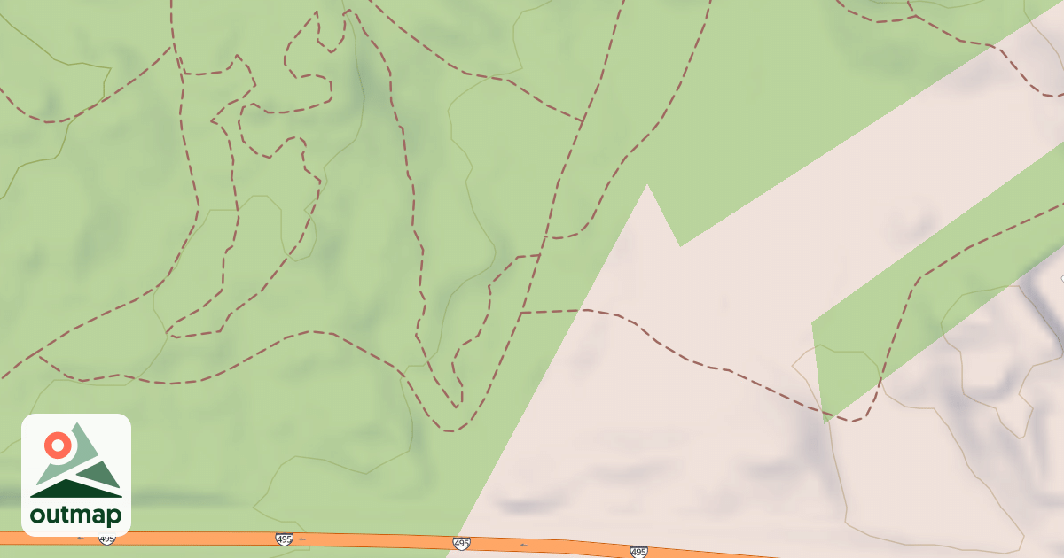 Map of Beaver Pond Trail