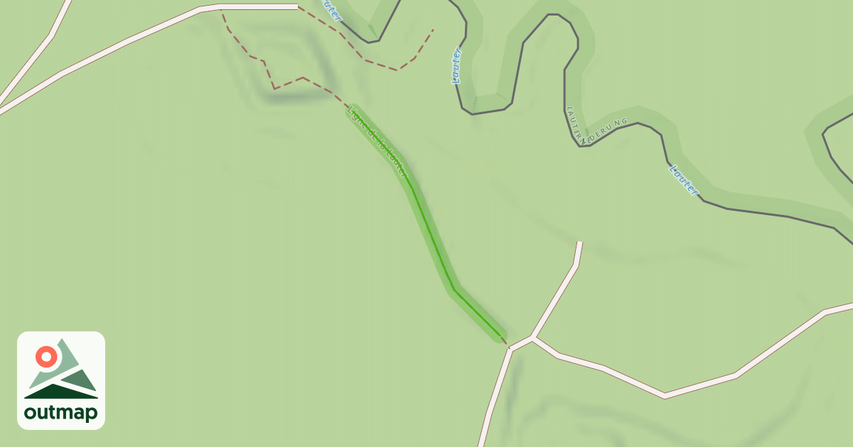 Map of Ligne de la Lauter
