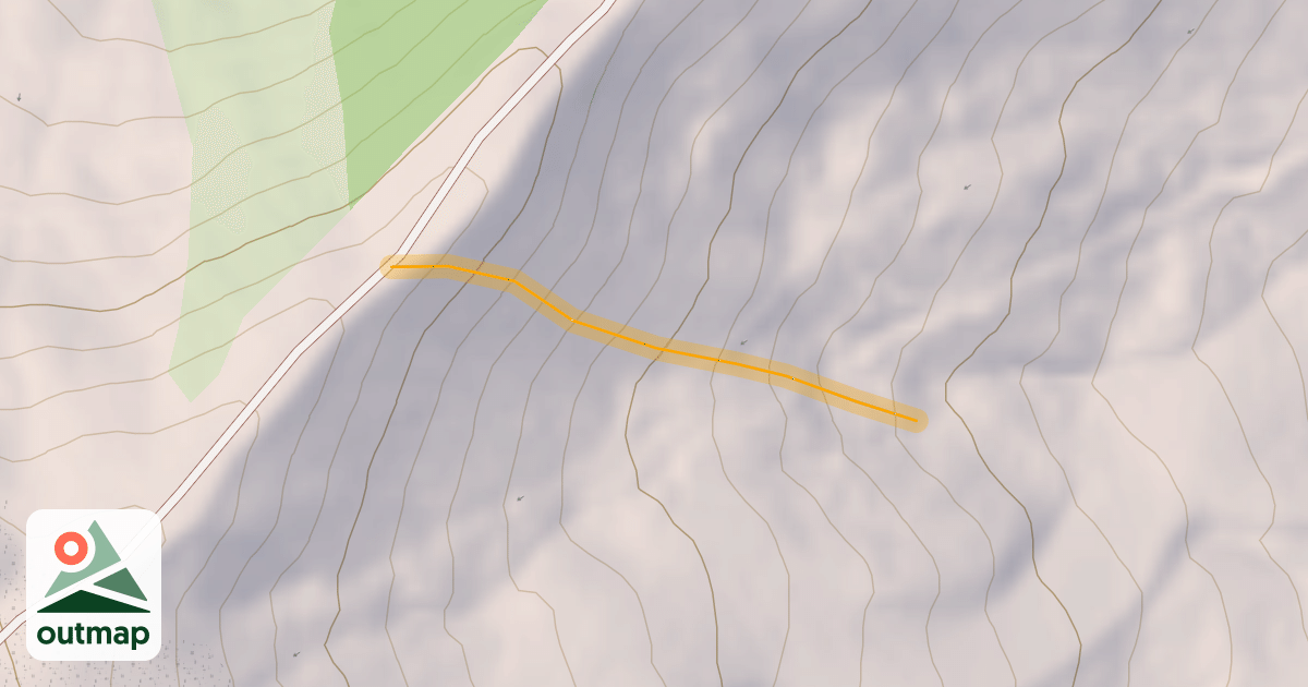Map of Peguieou Hors Piste