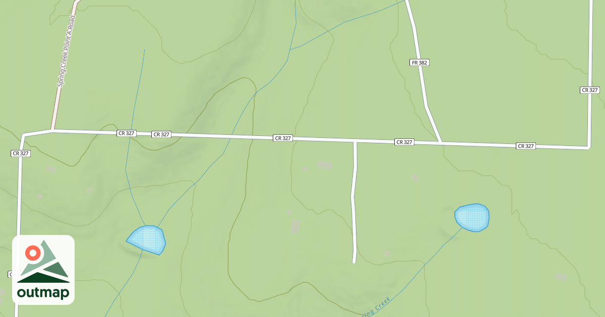 Map of SPRING CRK