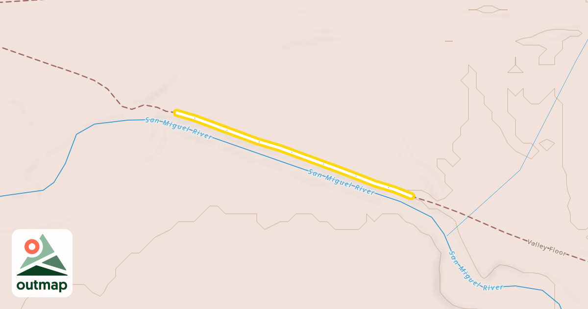 Map of Valley Floor