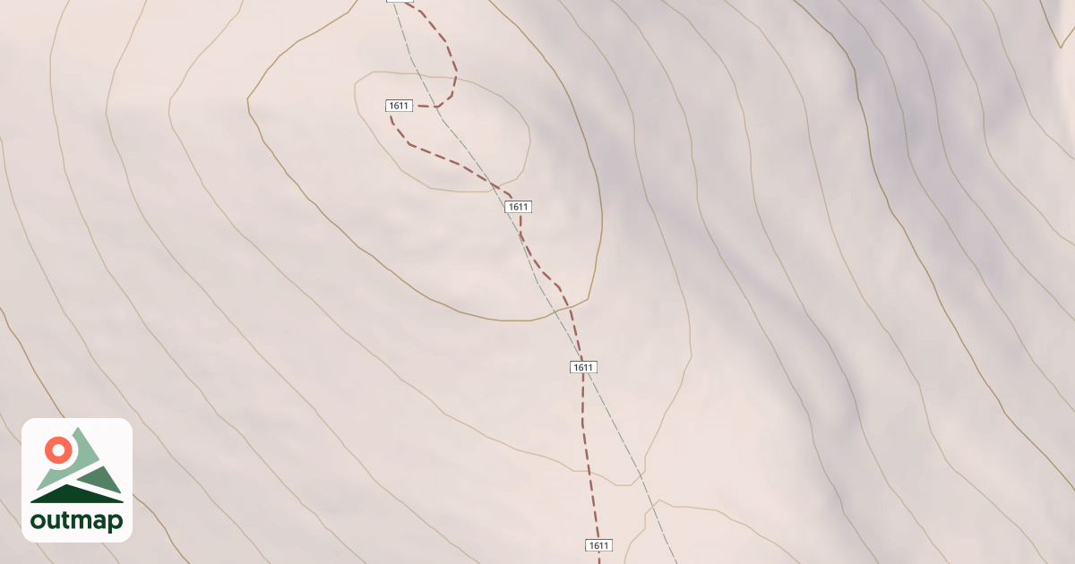 Map of Gold Hill