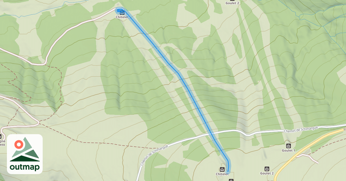 Map of Chitelet Rouge