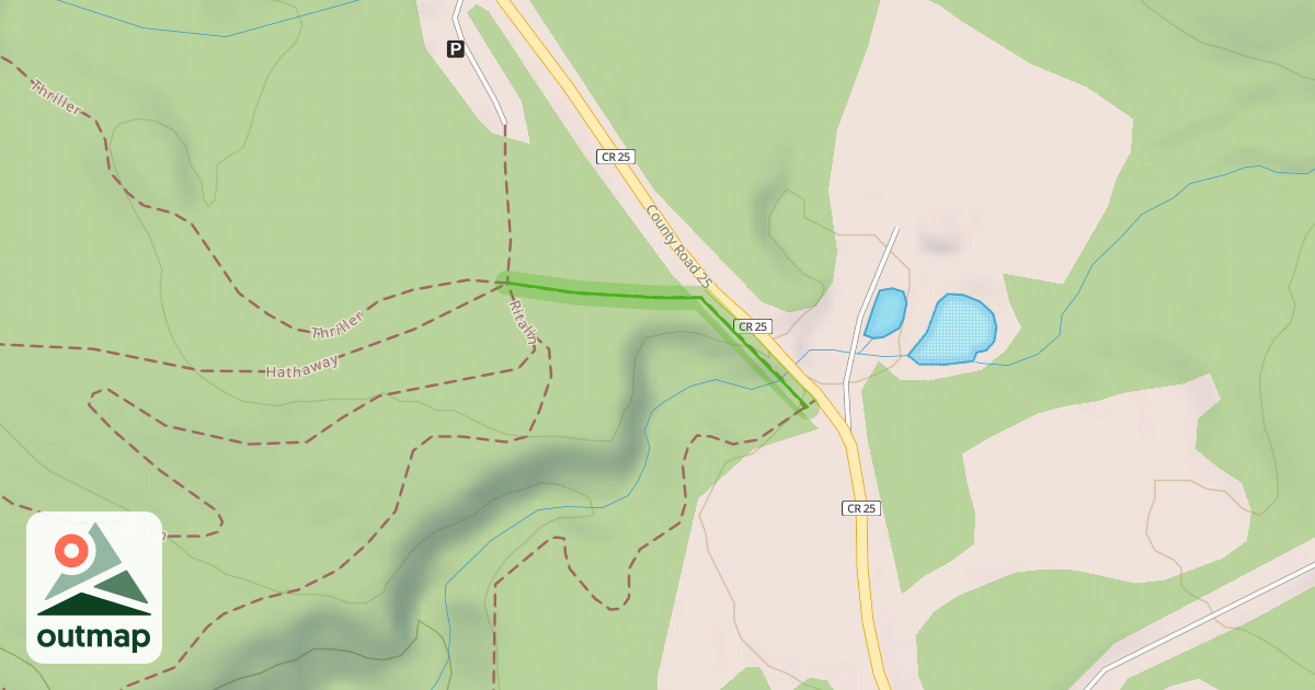 Map of Tannersville Loops