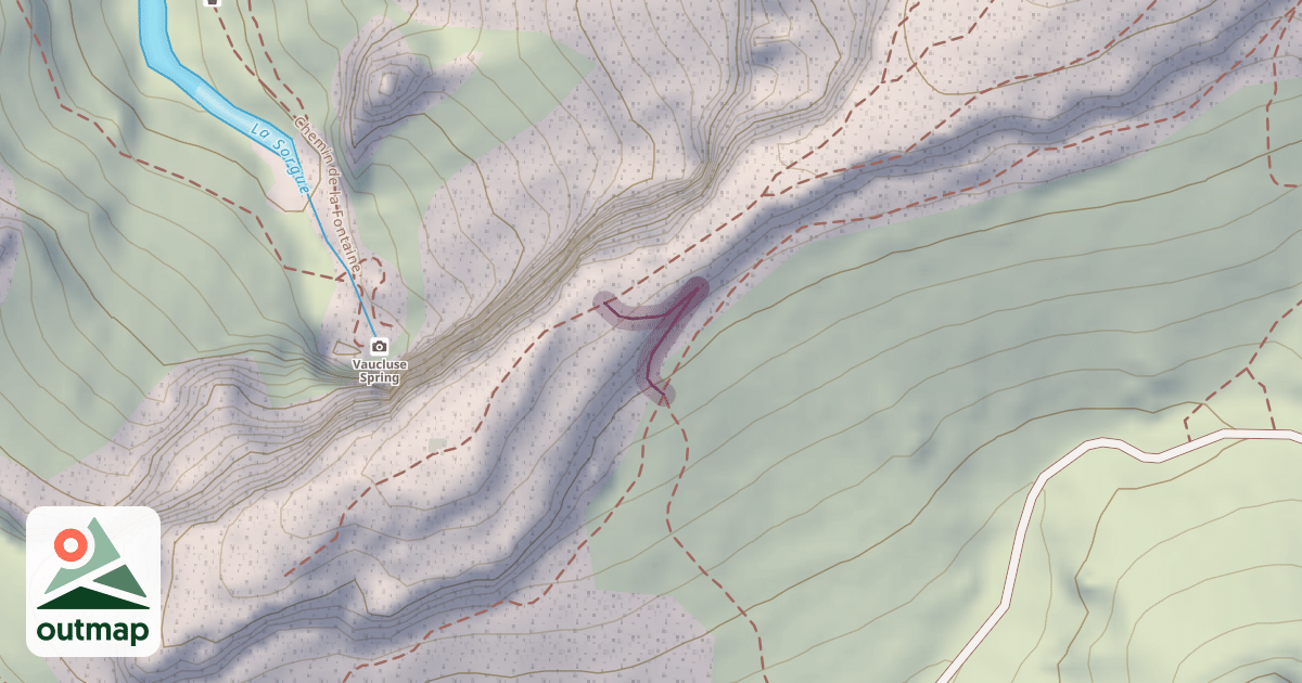 Map of Passage d'escalade câblé