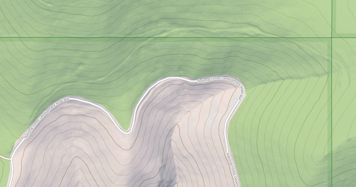 Map preview of USFS Motor Vehicle Use Map Roads {37FFAFFE-22A2-4D46-82B5-5E7832A98DAD}