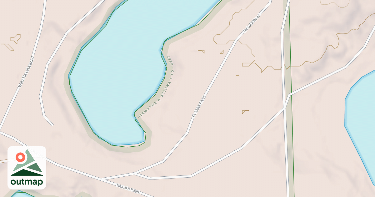 Map of LONG LAKE SPUR E