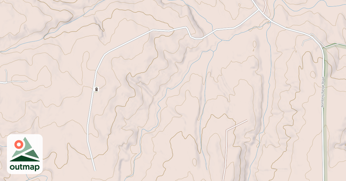 Map of CROSS KEYS