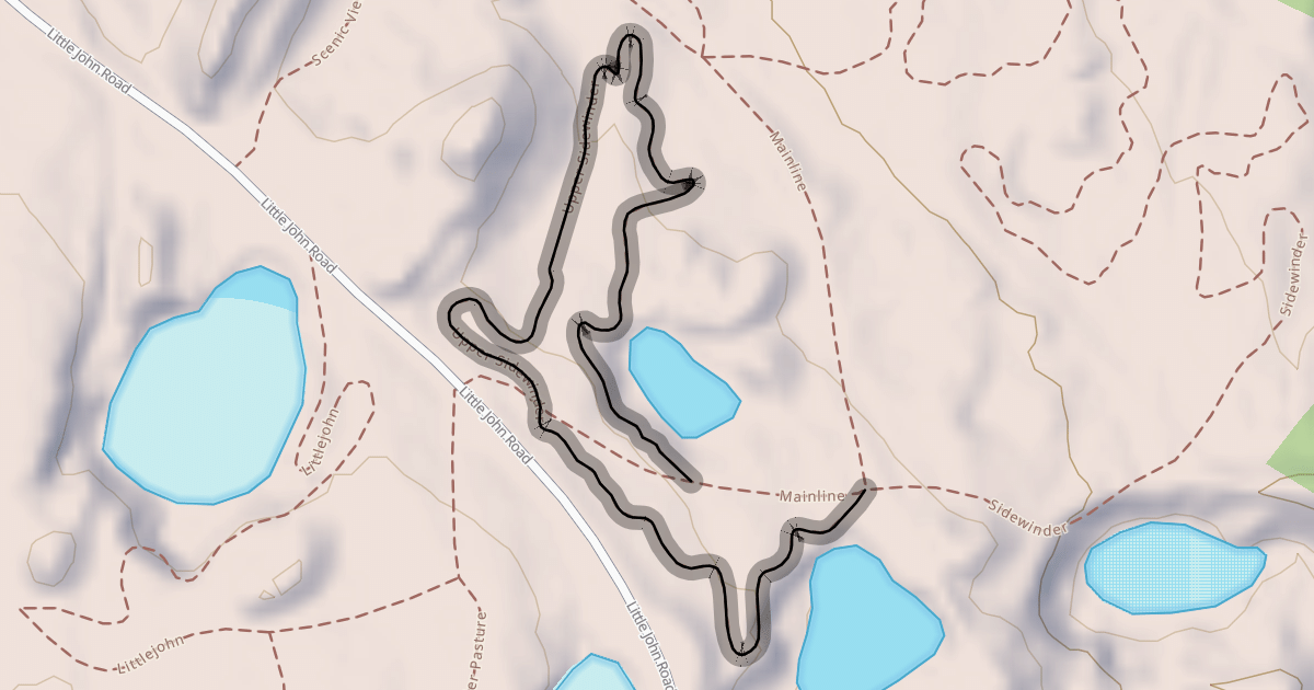 Map preview of Upper Sidewinder