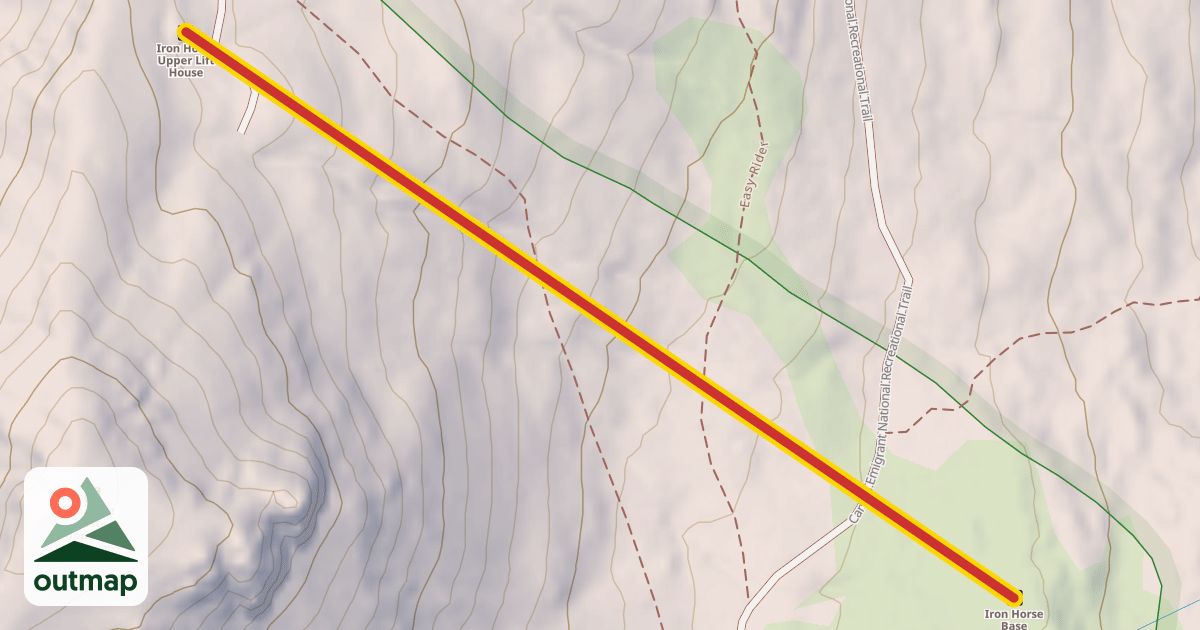 Map of Iron Horse