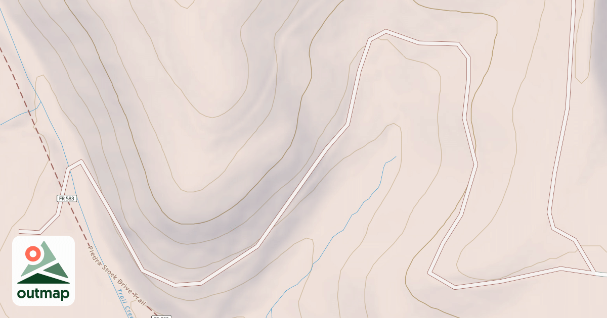 Map of TRAIL RIDGE F