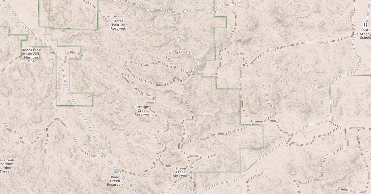 Map preview of BEAVER PUMPKIN DIVIDE